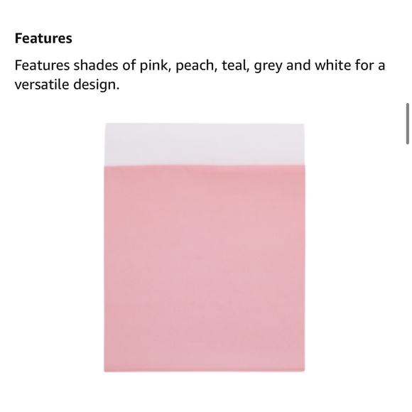 🆕 Little Love by NoJo Desert Flower Fox and Feathers 3 Piece Crib Beddin… - Picture 9 of 13